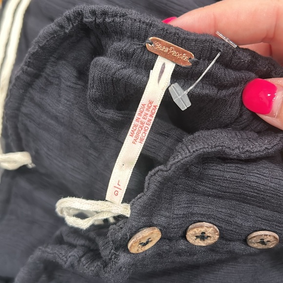 New Free People Made Me Blush Strapless Asymmetrical Midi Dress - Picture 7 of 7